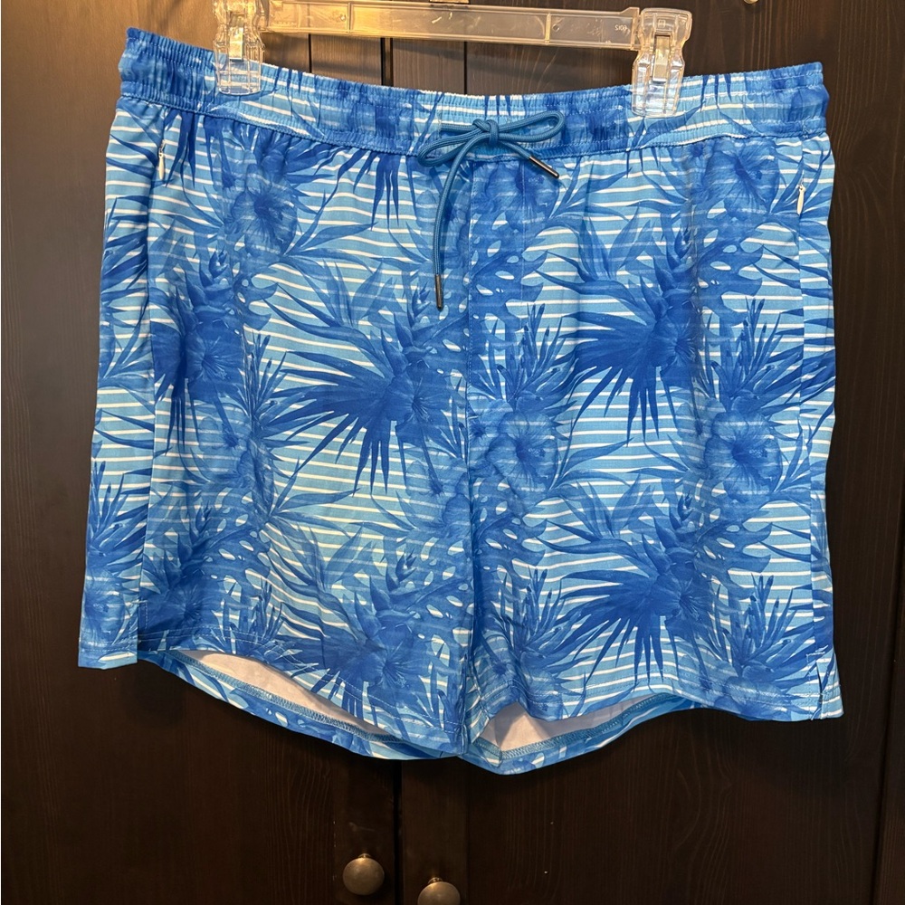 Surf Cuz MEN'S 5 INCH VINTAGE QUICK-DRY LINED  BOARD SHORTS